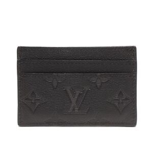 Louis Vuitton Card Case Porto Carte Double Monogram Shadow M81415 Men's Louis
